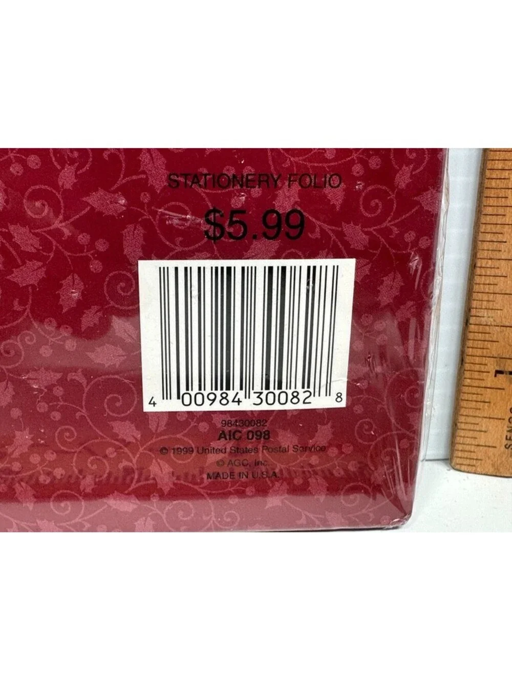 USPS Stationery Folio 20 Sheets 10 Decorative Envelopes Christmas Holiday